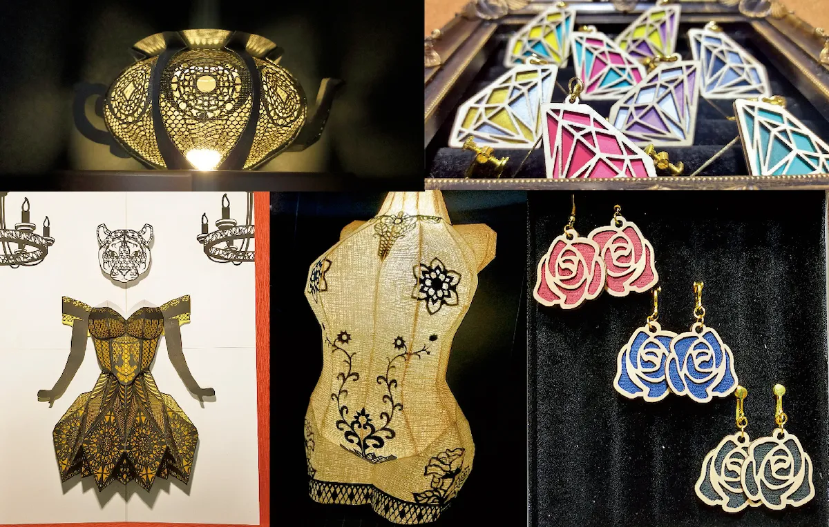 ハンドメイド作品の写真